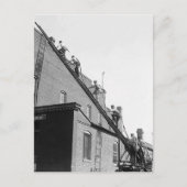 De Opleidingsschool van brandweerlieden, 1920 Briefkaart (Voorkant)