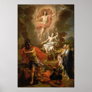 De opleving van Christus, 1700 Poster