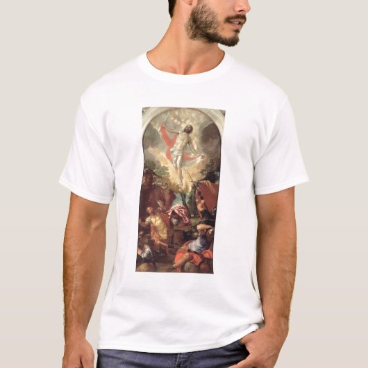 De opleving van Christus (olie op canvas) T-shirt (Voorkant)