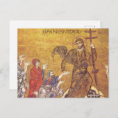 De opleving van Jezus Christus Feestdagenkaart (Voorkant / Achterkant)