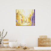 De opmerkingen: zonsopgang poster (Keuken)