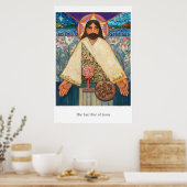 De opoffering van Jezus New Covenant poster (Keuken)