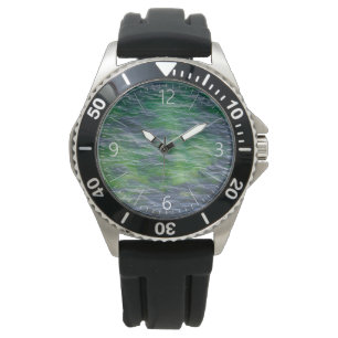 De oppervlaktepatroon van het zee horloge