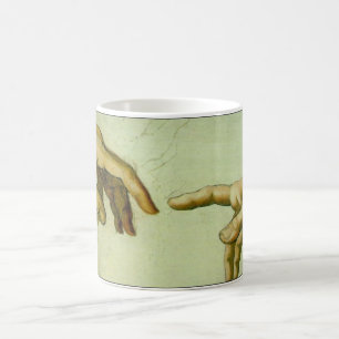 De oprichting van Adam in detail Koffiemok