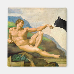 De oprichting van Adam Parody Magneet