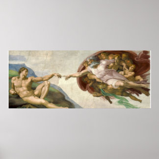 De oprichting van Adam Poster