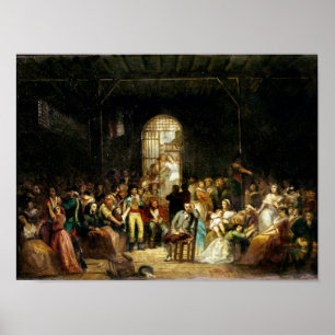 De oproep aan de laatste slachtoffers van de terre poster