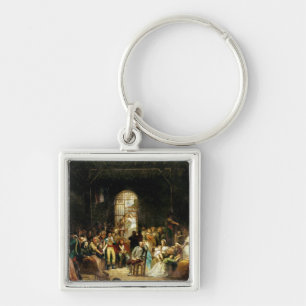 De oproep aan de laatste slachtoffers van de terre sleutelhanger