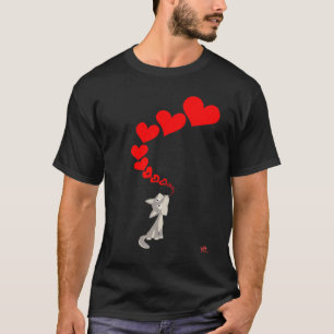 De oproep tot liefde T-Shirt eenvoudig (ontwerp op