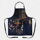 De oproep van Saint Matthew, Caravaggio Schort (Voorkant)