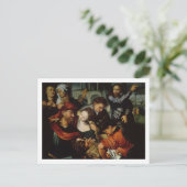 De oproep van St. Matthew Briefkaart (Staand voorkant)