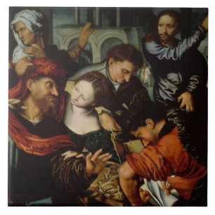 De oproep van St. Matthew Tegeltje