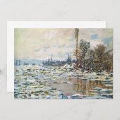 De opsplitsing van het ijs door Claude Monet (Voorkant / Achterkant)