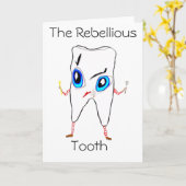 De opstandige tand kaart (Gele Bloem)