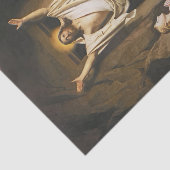 De opstanding door Carl Bloch, Religieuze Kunst Tissuepapier (Detail)