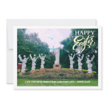 De opstanding met Pasen groet