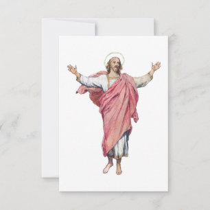De Opstanding van Christus Heilig Meesterwerk  Bedankkaart