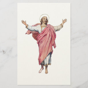 De Opstanding van Christus Heilig Meesterwerk Briefpapier