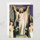 De opstanding van Christus, schilderij van Carl Bl (Voorkant / Achterkant)