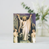 De opstanding van Christus, schilderij van Carl Bl Briefkaart (Staand voorkant)