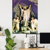 De opstanding van Christus, schilderij van Carl Bl Poster (Thuiskantoor)