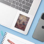 De opstanding van Jezus door Berndt Abraham Godenh Sticker (Laptop met iPhone)