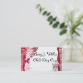 De Opvang van het kind Visitekaartje (Staand voorkant)