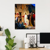 De opvoeding van Lazarus, Carl Bloch, Poster (Thuiskantoor)