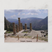 De "Oracle of Delphi" Briefkaart (Voorkant)