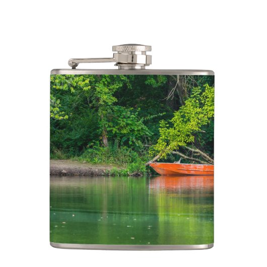 De Oranje boot Heupfles (Voorkant)