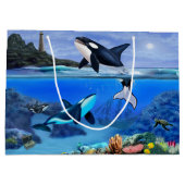 De Orca familie Groot Cadeauzakje (Achterkant)