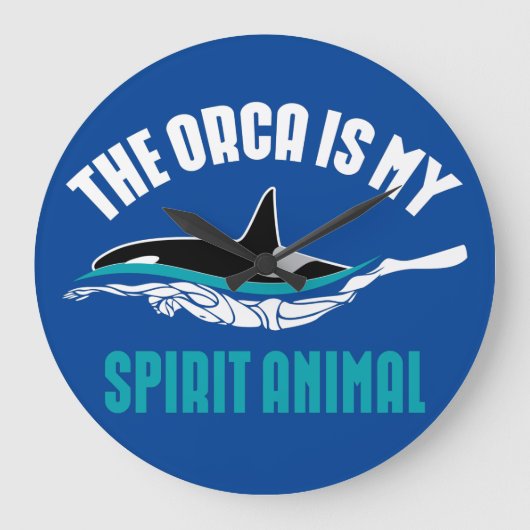 De Orca is mijn geestdier Grote Klok (Voorkant)