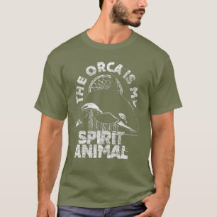 De orca is mijn moordenaar van mijn geest t-shirt