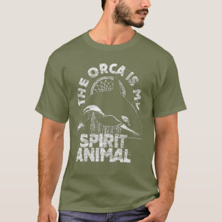 De orca is mijn moordenaar van mijn geest t-shirt