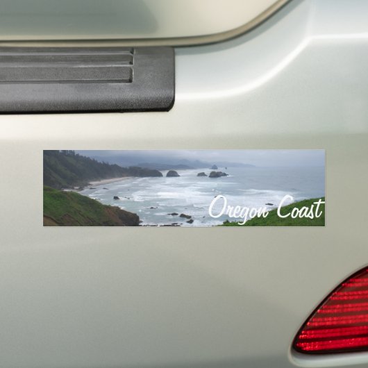 De oregonkust bumpersticker (Op auto)