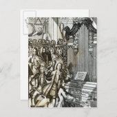 De orgaanoverweging briefkaart (Voorkant / Achterkant)