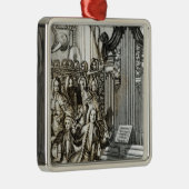 De orgaanoverweging metalen ornament (Rechts)