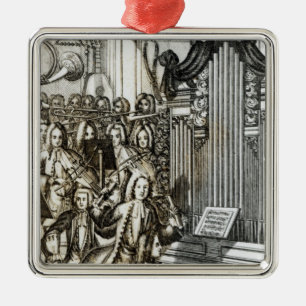 De orgaanoverweging metalen ornament