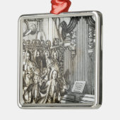 De orgaanoverweging metalen ornament (Links)