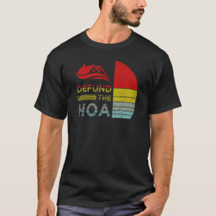 De organisatie van huiseigenaren van de HOA verded T-shirt