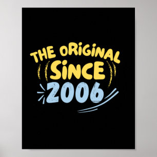 De Origineel Sinds 2006 Sticker Poster