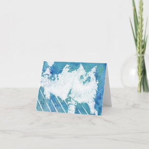 De originele Abstracte Siberische Kaart van de