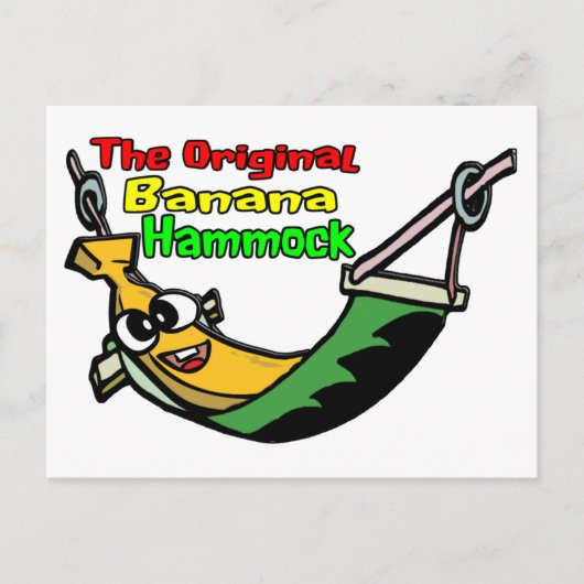 De originele Banana Hammock Briefkaart (Voorkant)