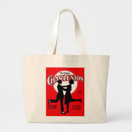 De originele Charleston Dance Bladmuziek 1923 Grote Tote Bag