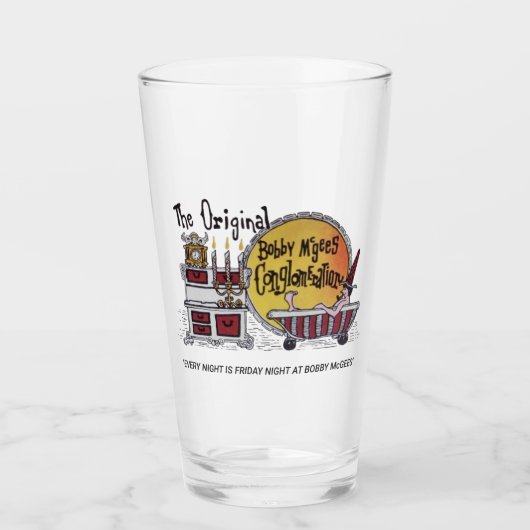 De originele conglomeratie Bobby McGees  Glas (Voorkant)