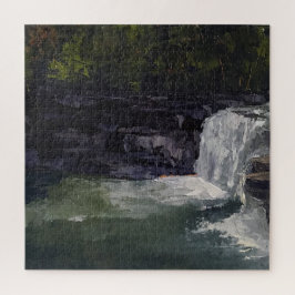 De originele Impressionistische Kunst van de water Legpuzzel