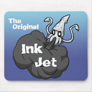 De originele inkttoets muismat