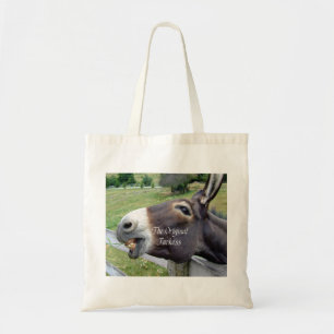 De originele Jackass Funny Donkey Mule Boerderij A Tote Bag