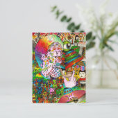 "De originele kunst hangen-denkt van het Ongeval" Briefkaart (Staand voorkant)