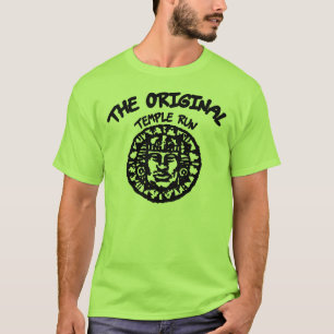 De originele looppas van de Tempel T-shirt